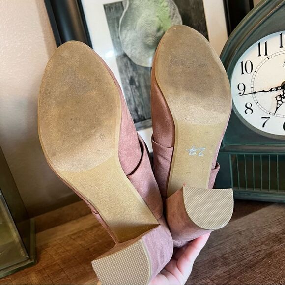 Report pink/mauve heeled booties 8.5 - Picture 5 of 10